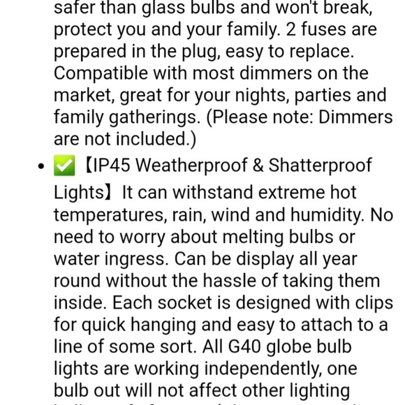 LED outdoor string lights - Picture 12 of 12